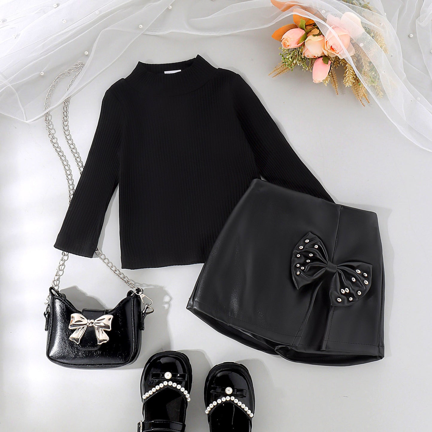 Black casual dress