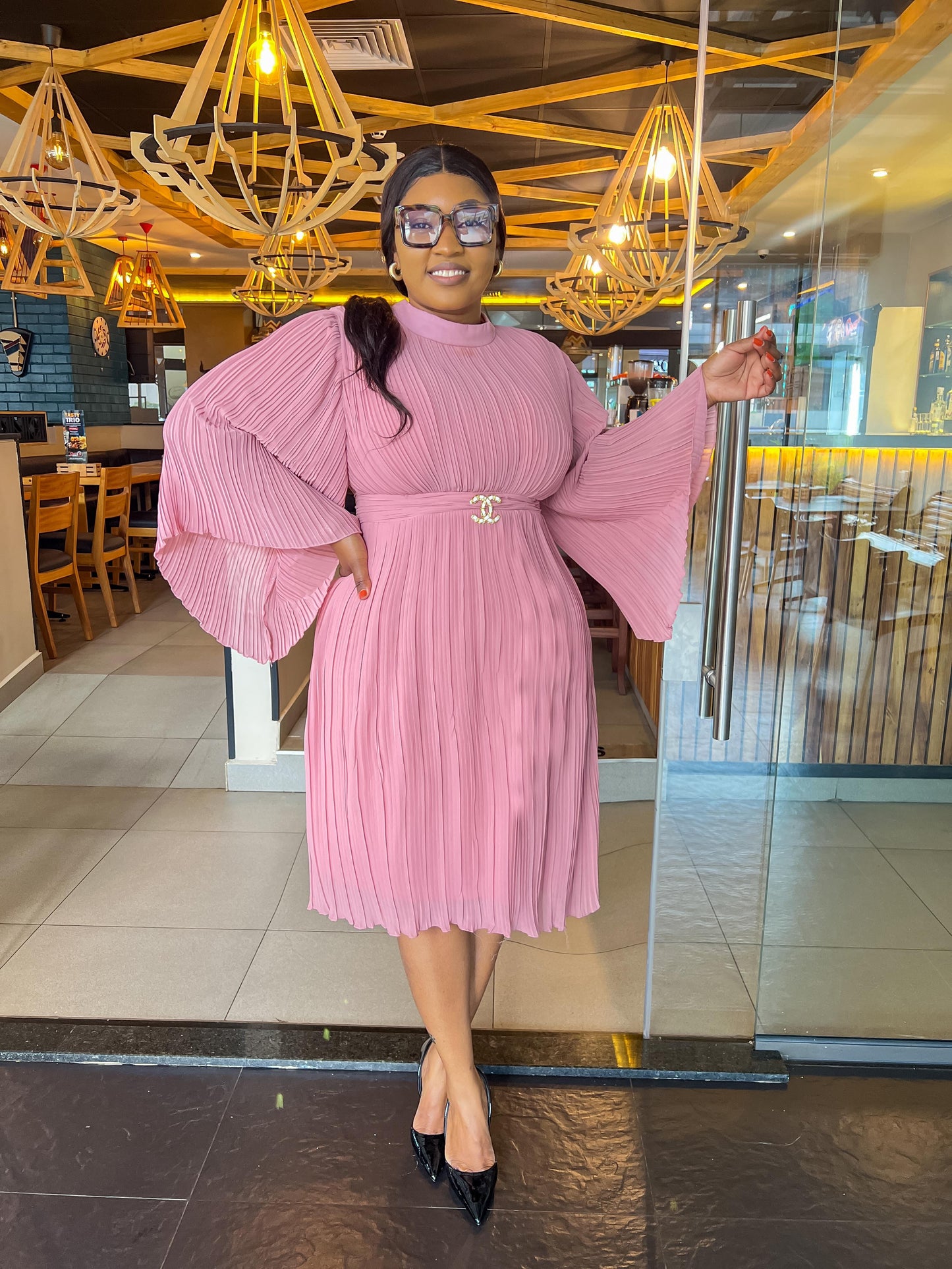 Free Dress Plain Colour size 44-52
