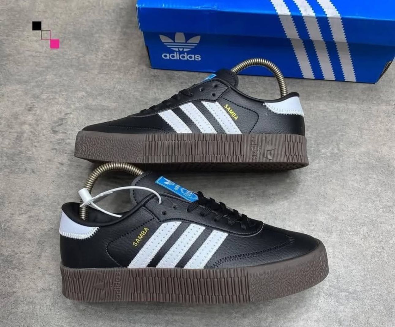 Adidas double sole shoe