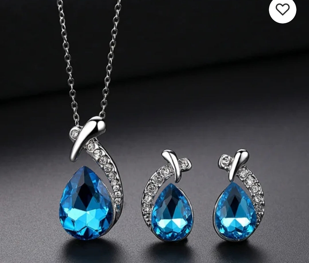Crystal Pendant Necklace