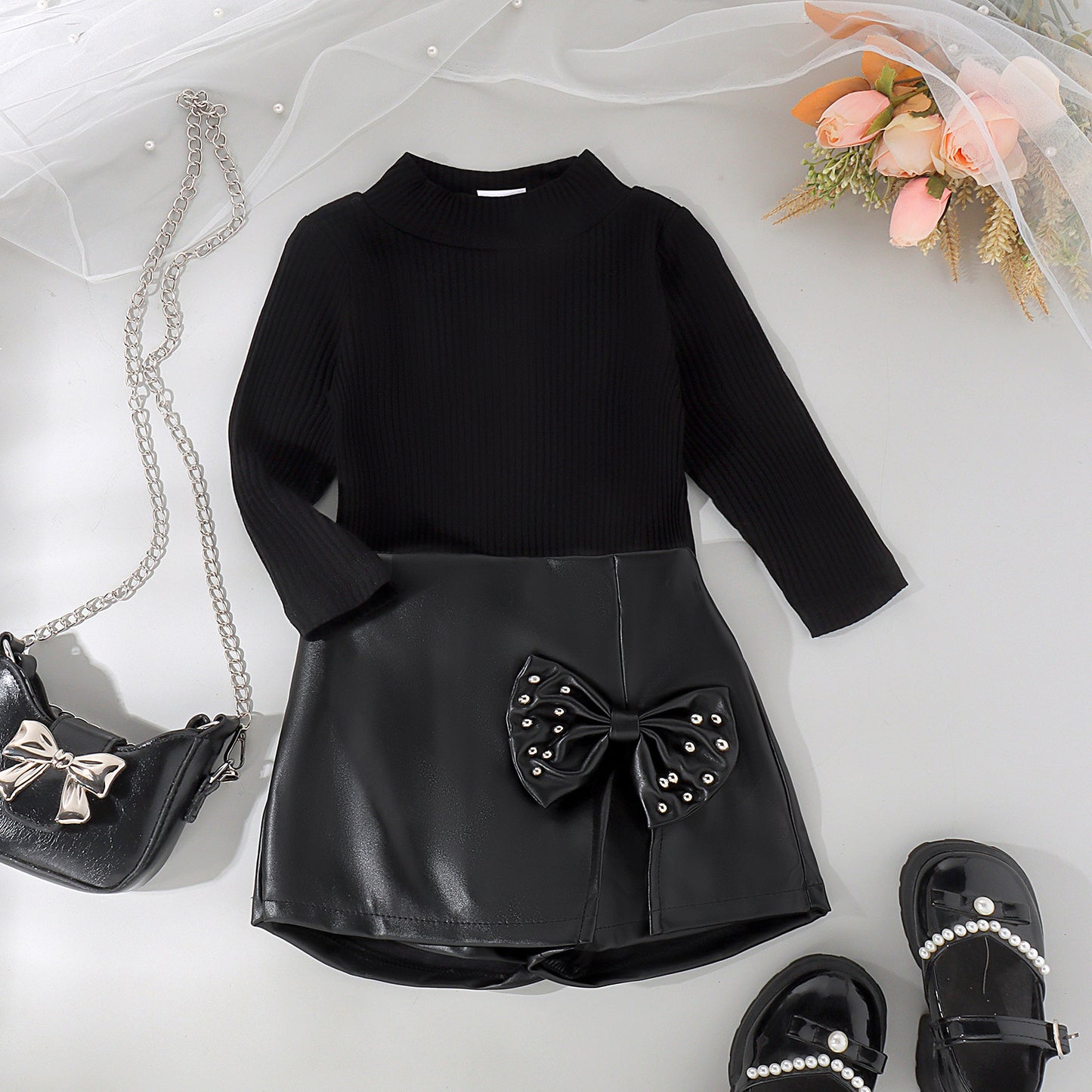 Black casual dress