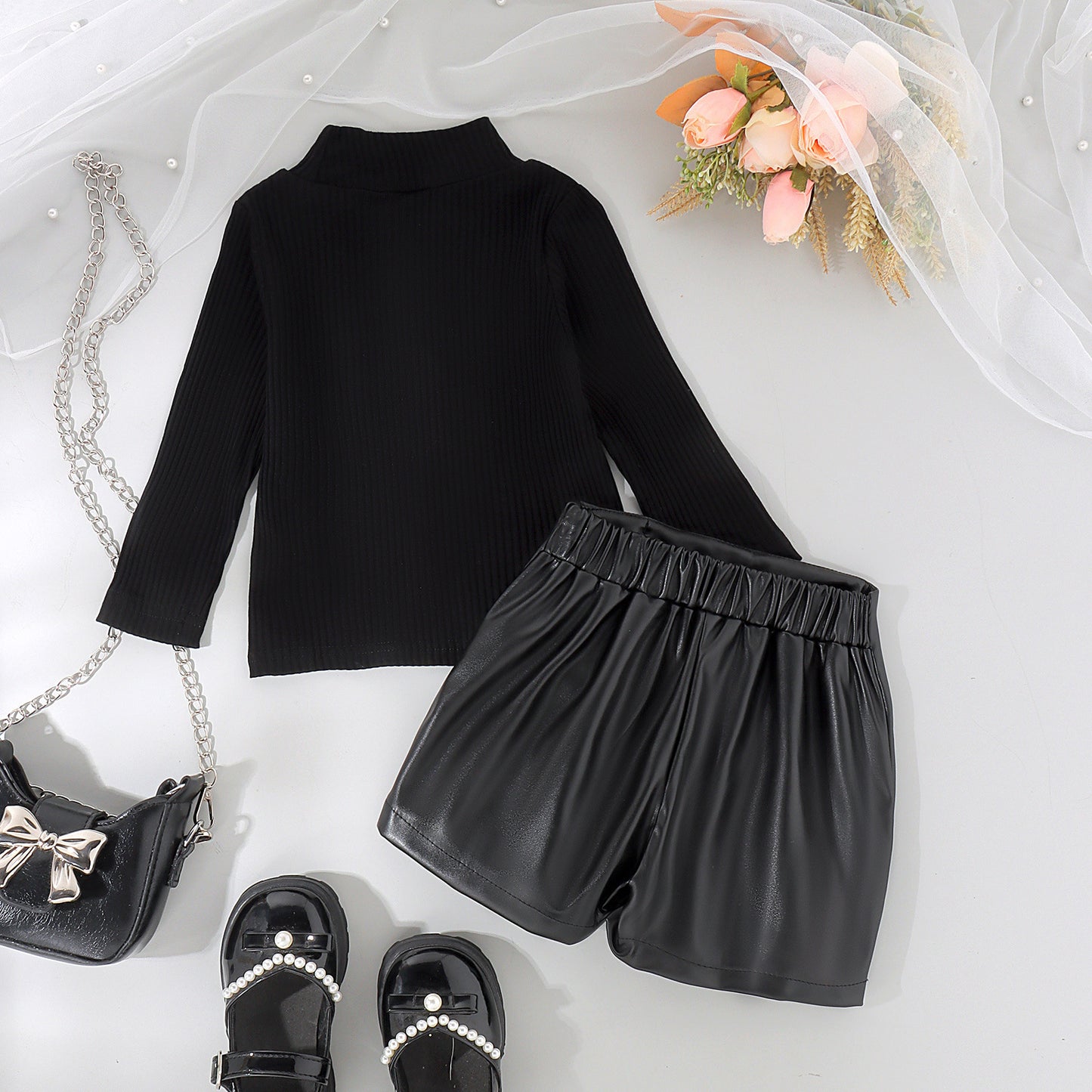 Black casual dress