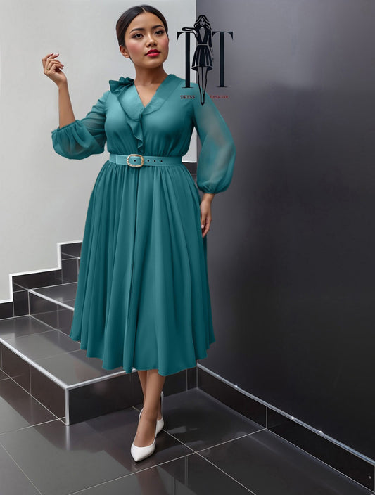 Formal office wear dresses for women