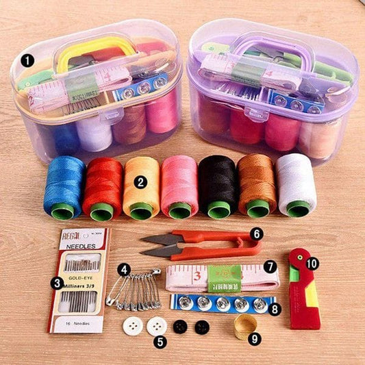 Portable sewing kit