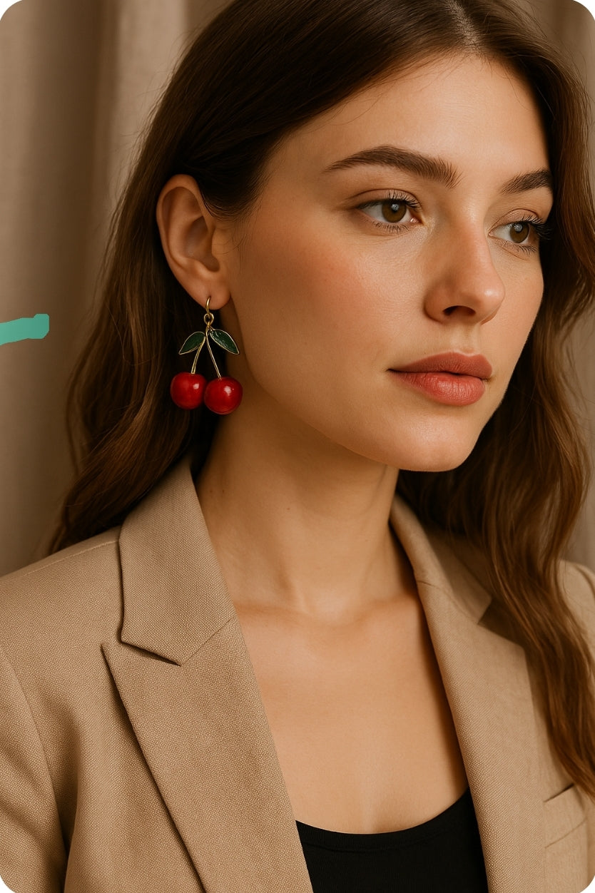 Red Earrings